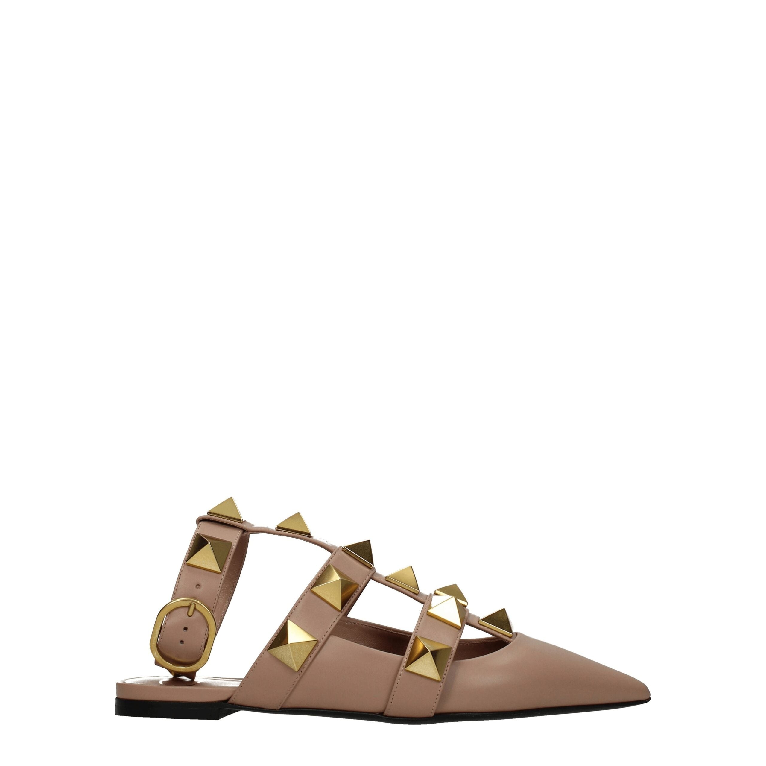 Valentino Garavani Pink Leather Sandal - ACCEXO