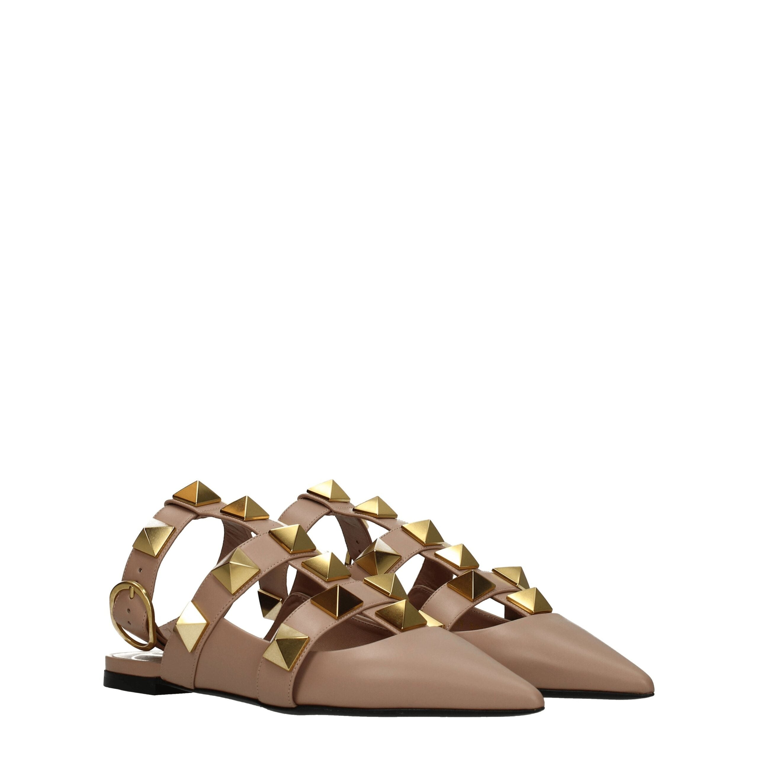 Valentino Garavani Pink Leather Sandal - ACCEXO
