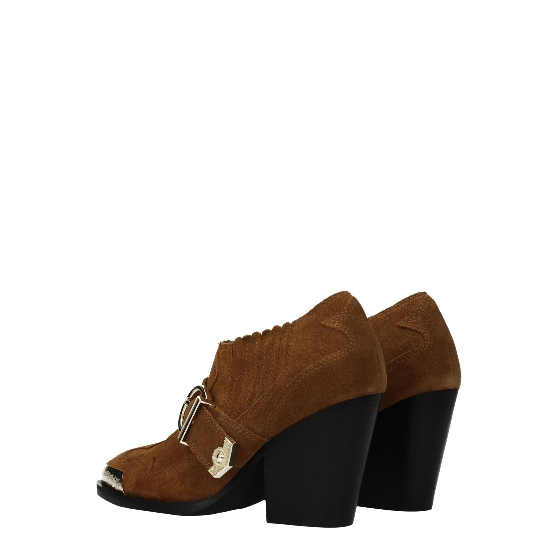 Versace Jeans Brown Leather Ankle - ACCEXO