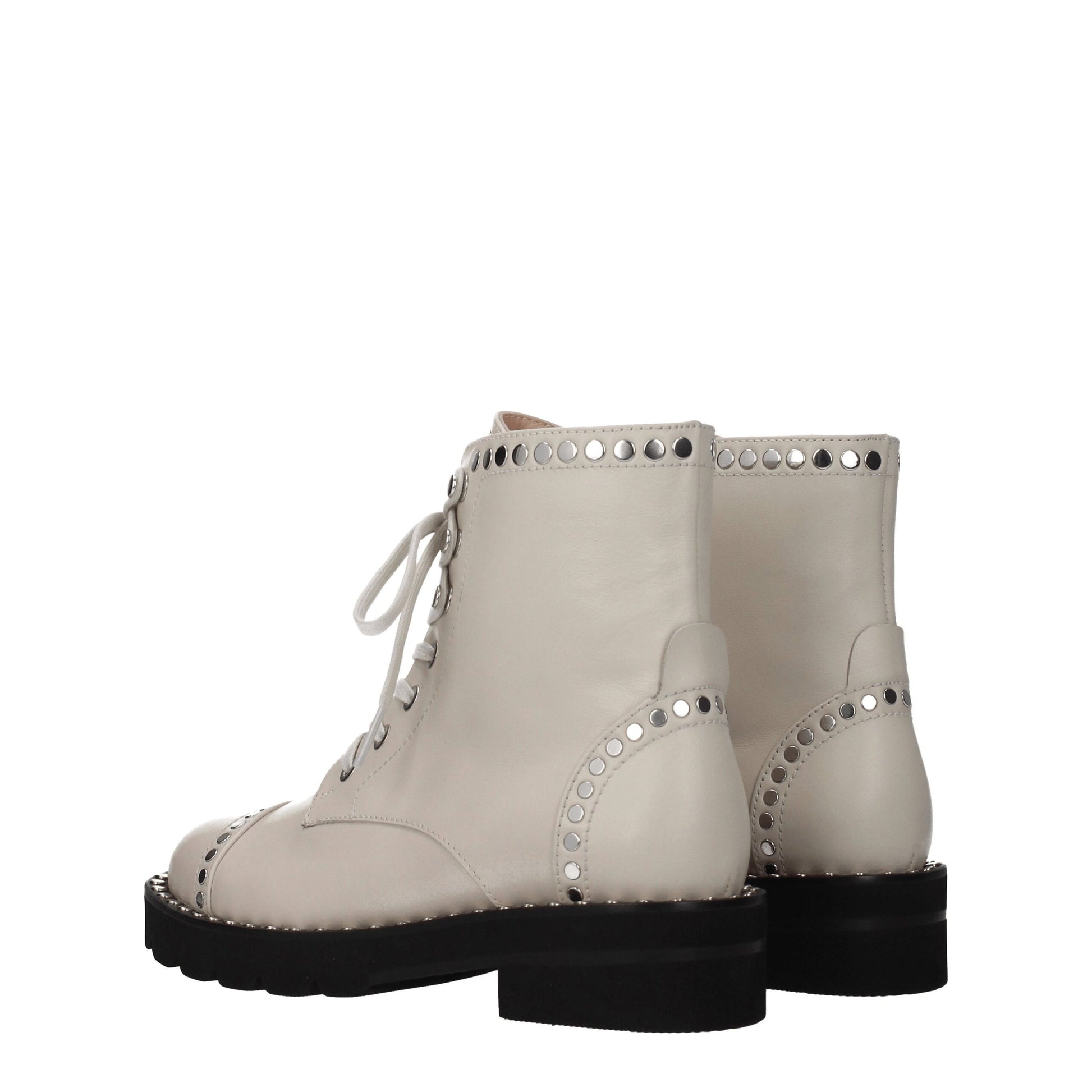 Stuart Weitzman Beige Leather Ankle - ACCEXO