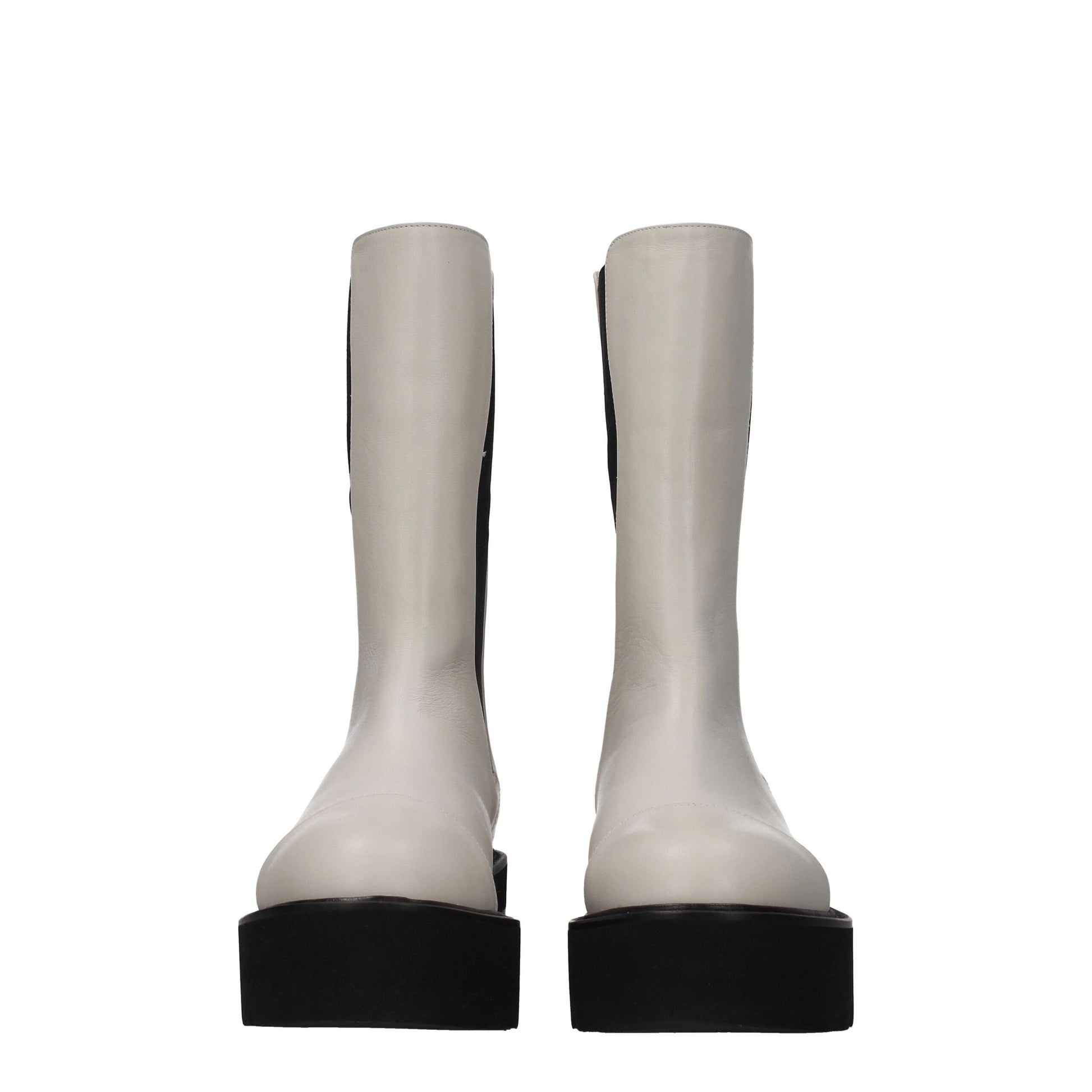 Stuart Weitzman Beige Leather Ankle - ACCEXO
