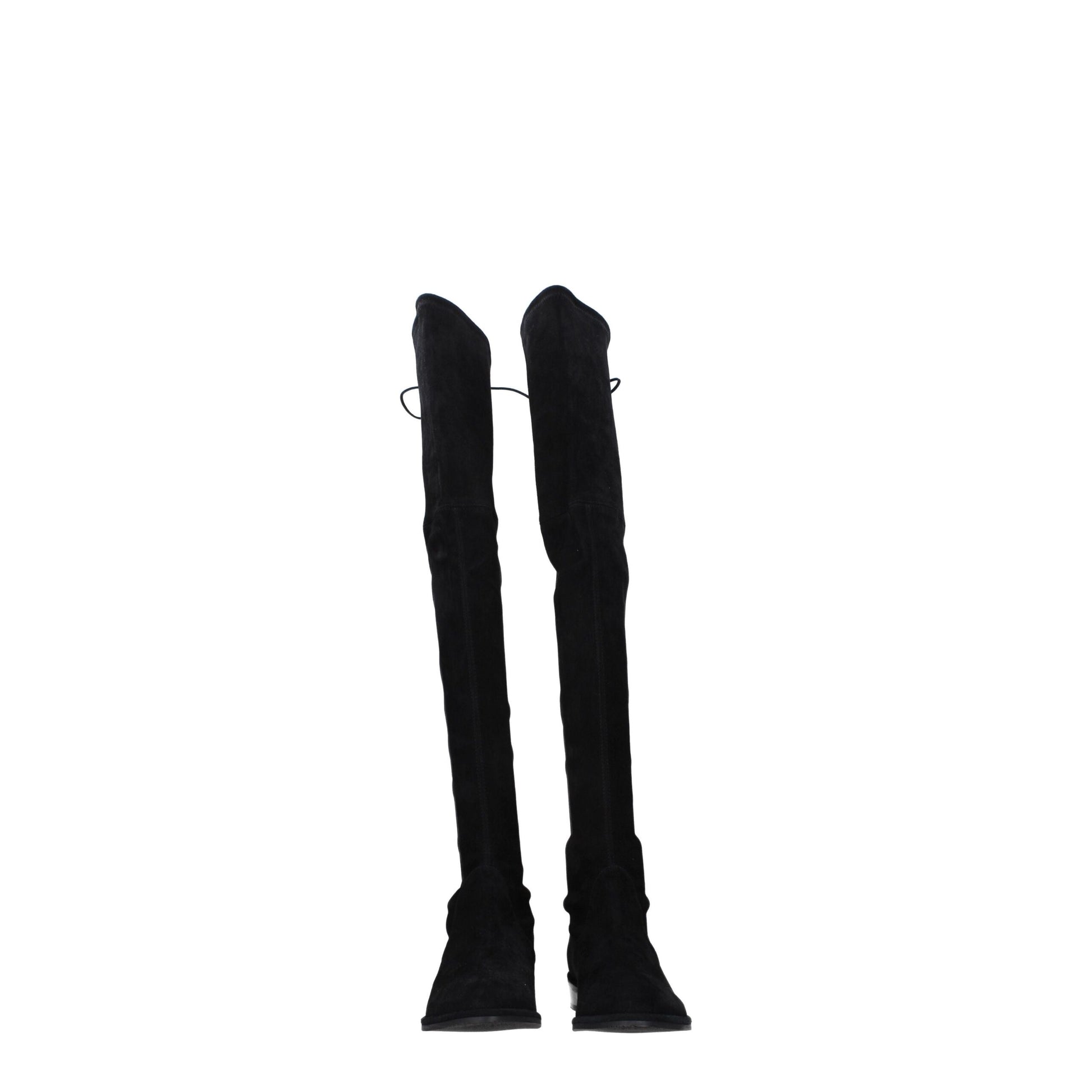 Stuart Weitzman Black Leather Boot - ACCEXO