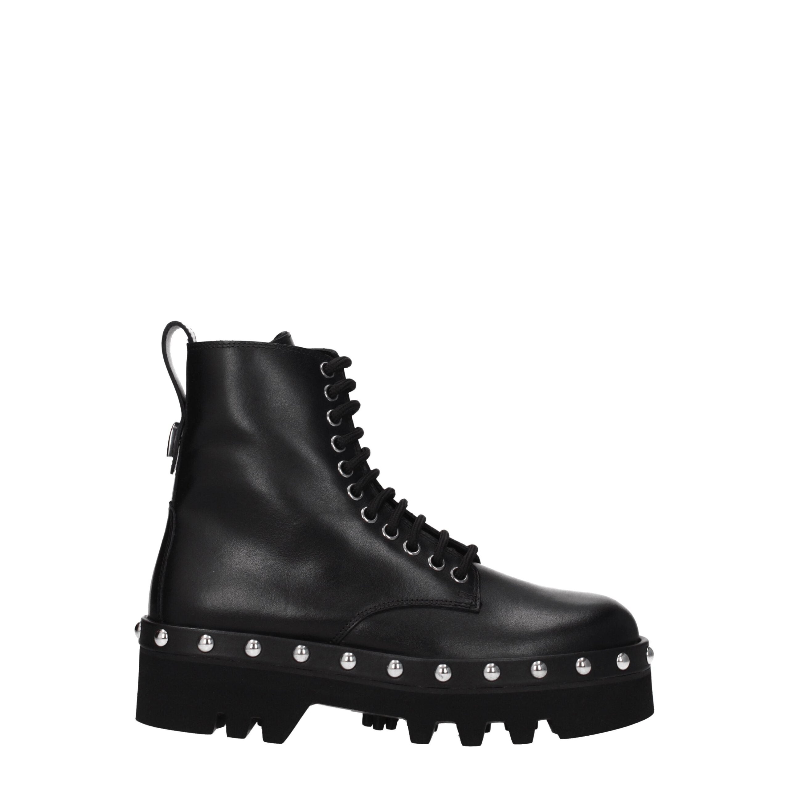 Furla Black Leather Ankle