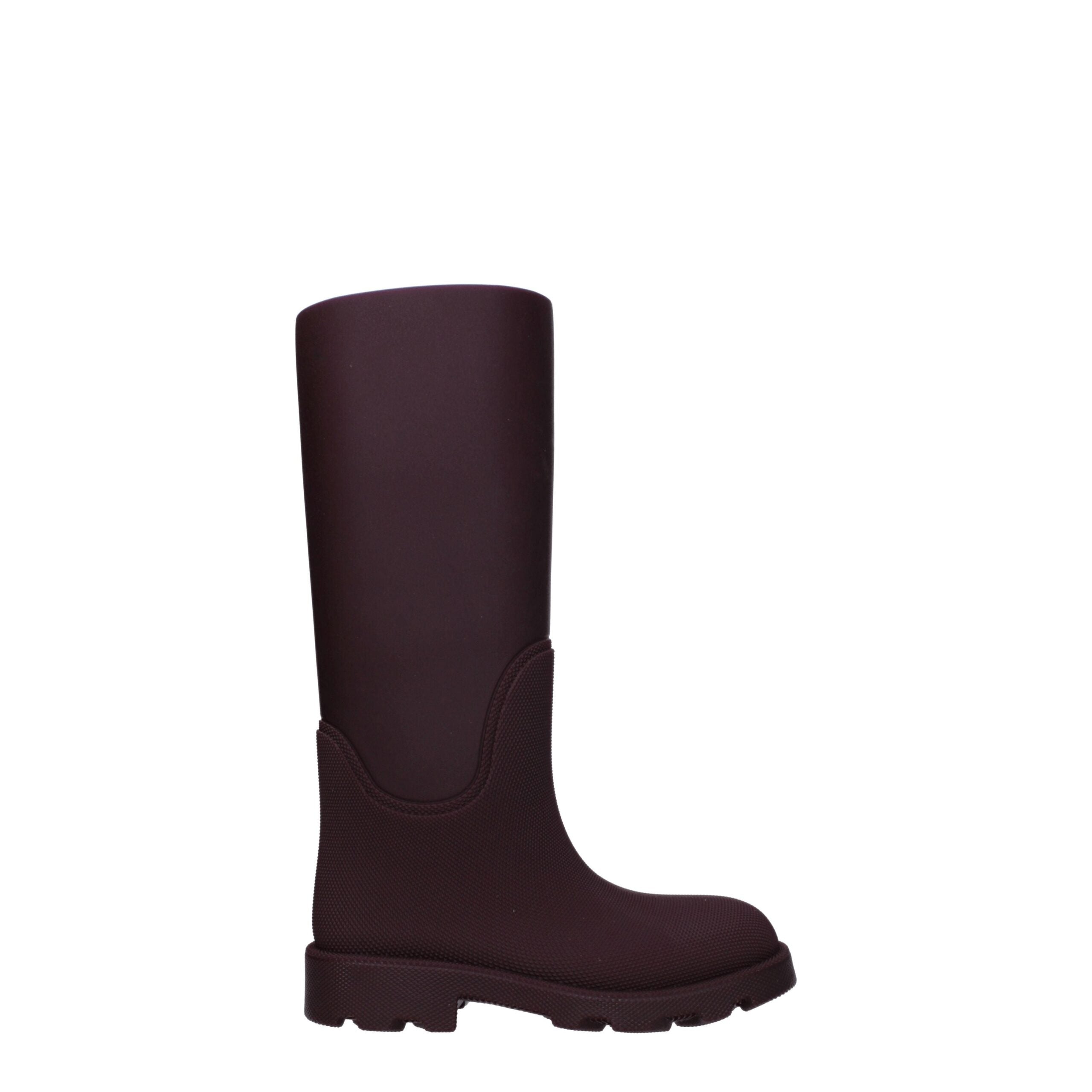 Burberry Red Cotton Boot