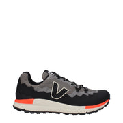 Veja Gray Fabric Sneakers