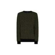 Balmain Green Wool Sweater