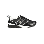 U.S. POLO ASSN. White Polyester Sneaker - ACCEXO