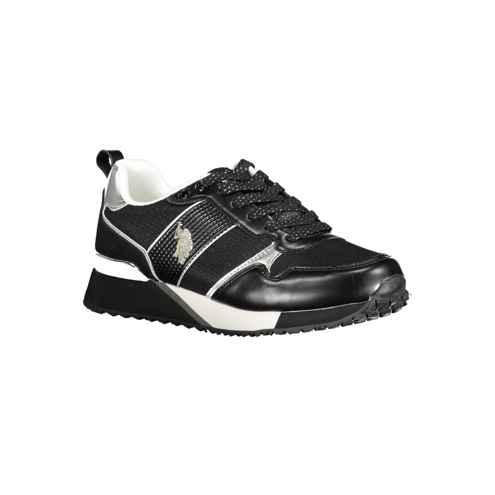 U.S. POLO ASSN. White Polyester Sneaker - ACCEXO