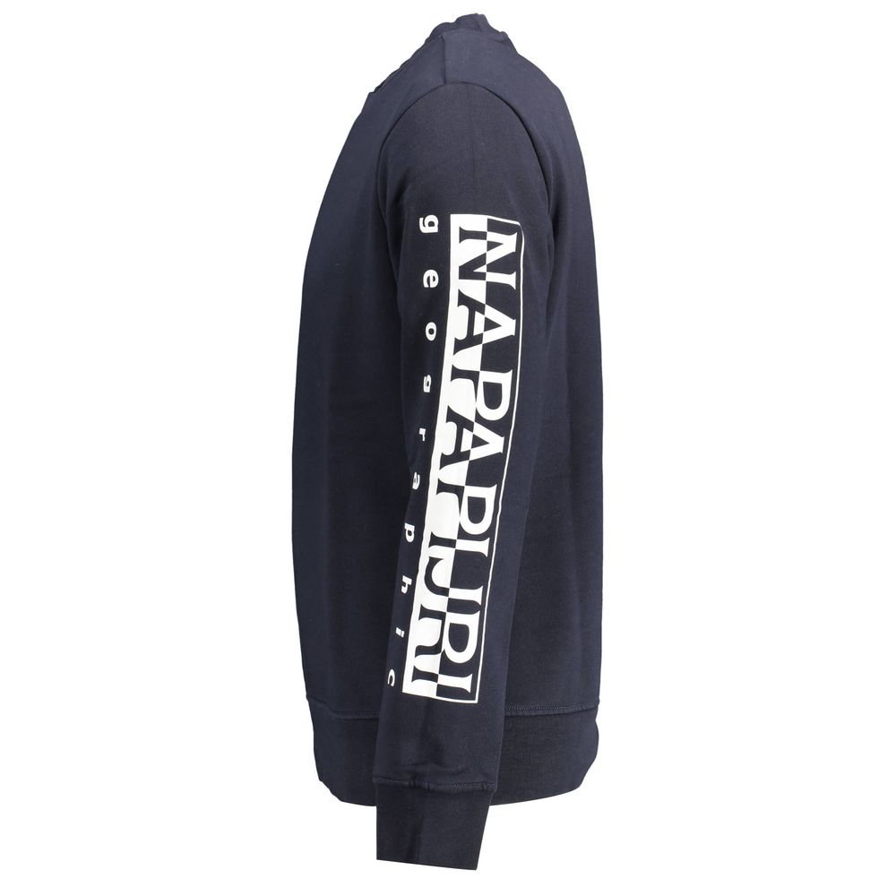 Napapijri Blue Cotton Sweater