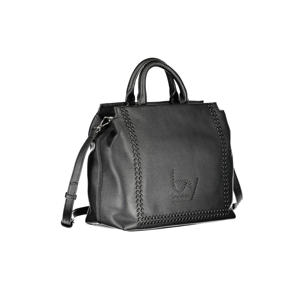 BYBLOS Black Polyethylene Handbag - ACCEXO