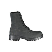 U.S. POLO ASSN. Black Polyester Boot - ACCEXO