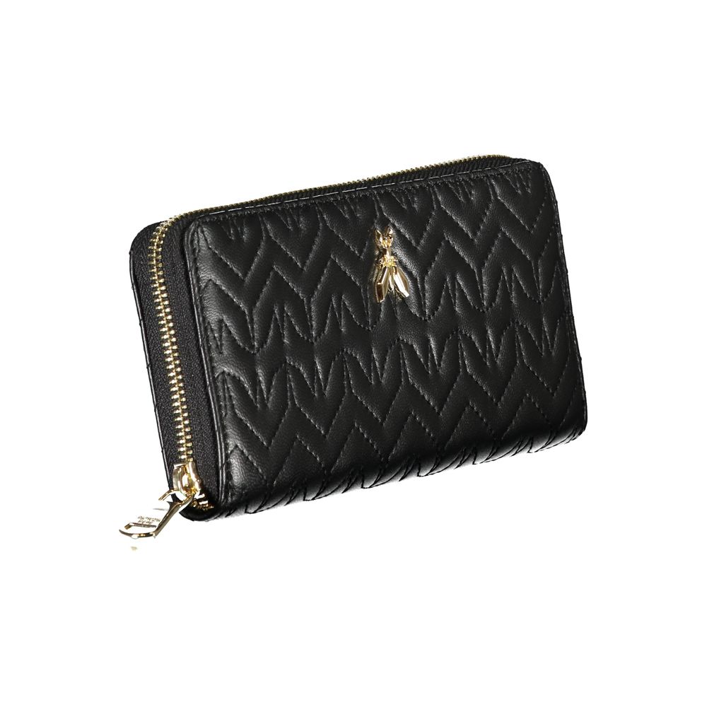 Patrizia Pepe Black Polyethylene Wallet - ACCEXO