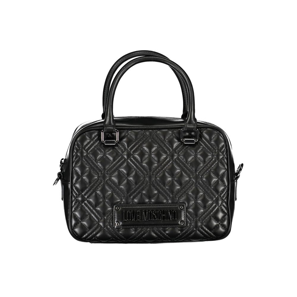 Love Moschino Black Polyethylene Handbag - ACCEXO