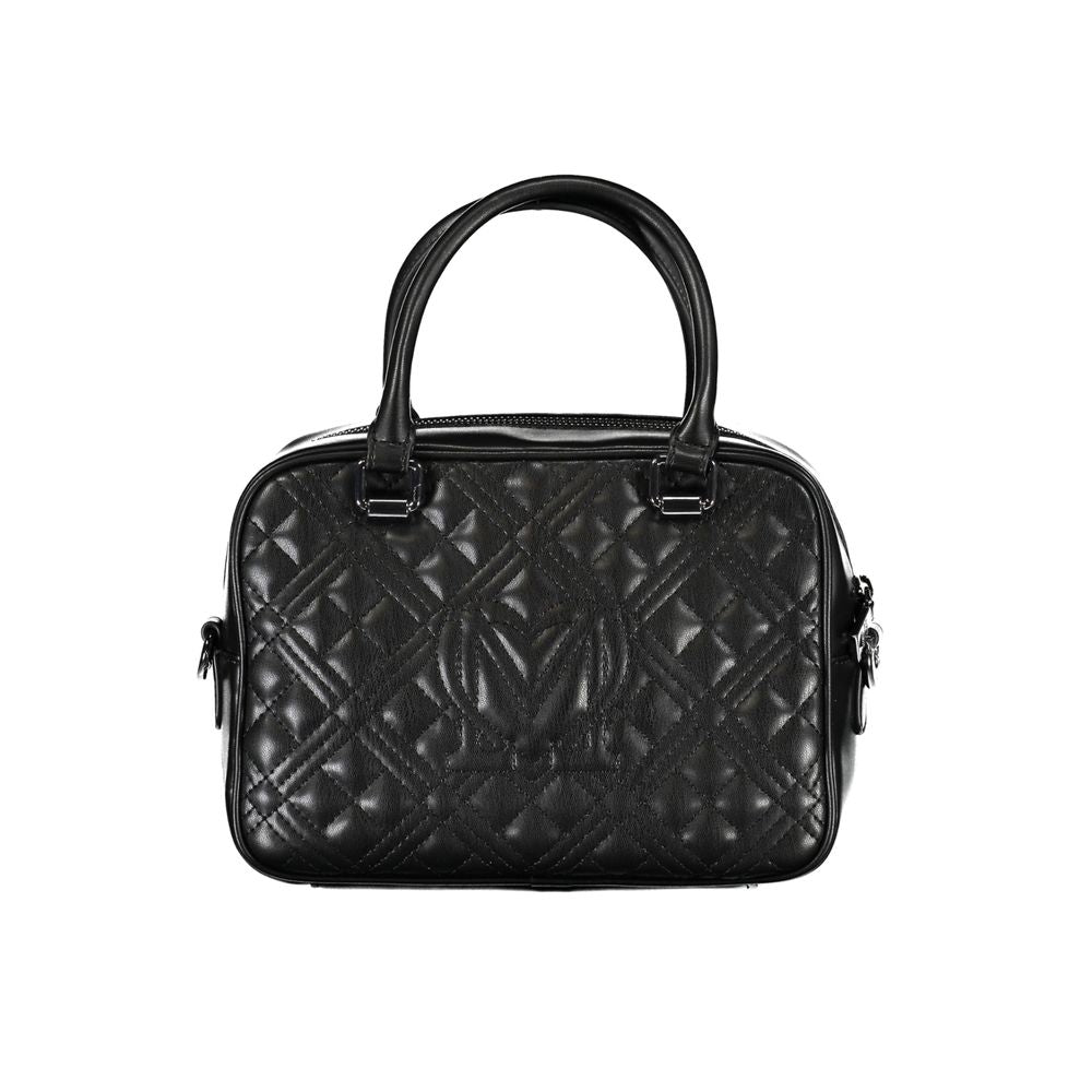 Love Moschino Black Polyethylene Handbag - ACCEXO