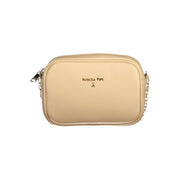 Patrizia Pepe Beige Leather Handbag - ACCEXO