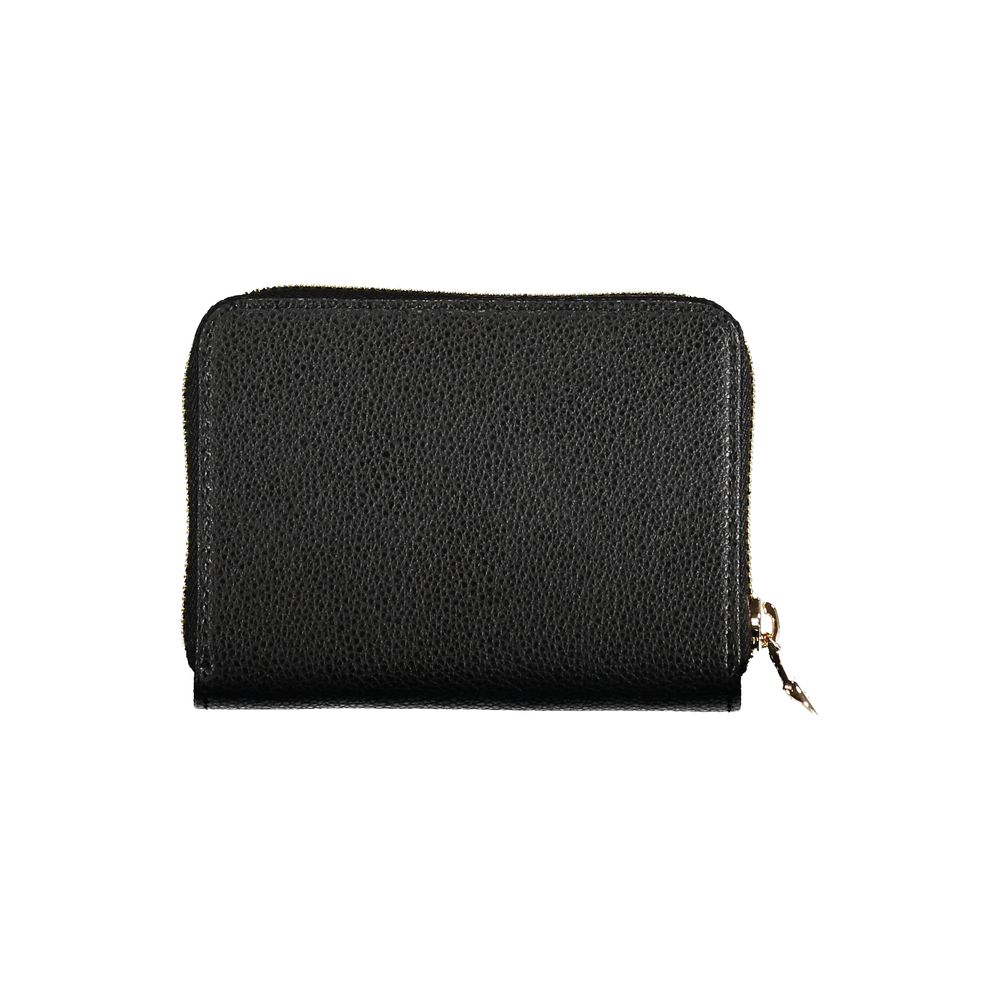 Patrizia Pepe Black Leather Wallet - ACCEXO