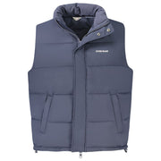 Guess Jeans Blue Polyester Jacket - ACCEXO
