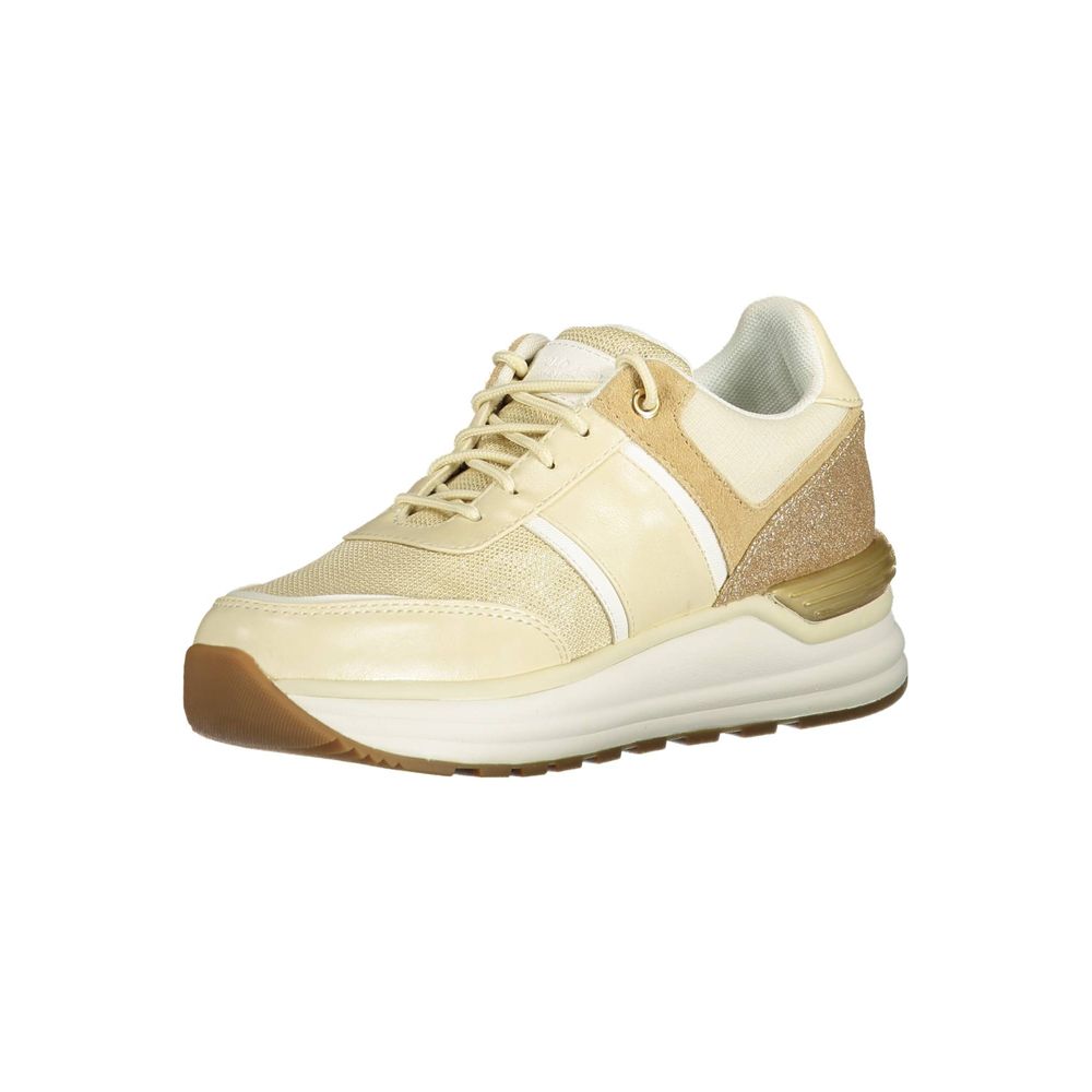 U.S. POLO ASSN. Beige Polyester Sneaker - ACCEXO