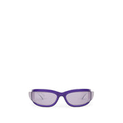 Bottega Veneta Purple Acetate Sunglass
