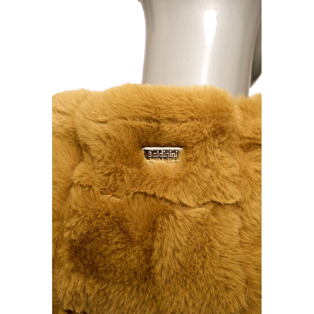 Baldinini Trend Yellow Polyester Women Jacket - ACCEXO