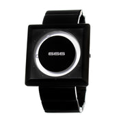 666BARCELONA Black Stainless Steel Watch