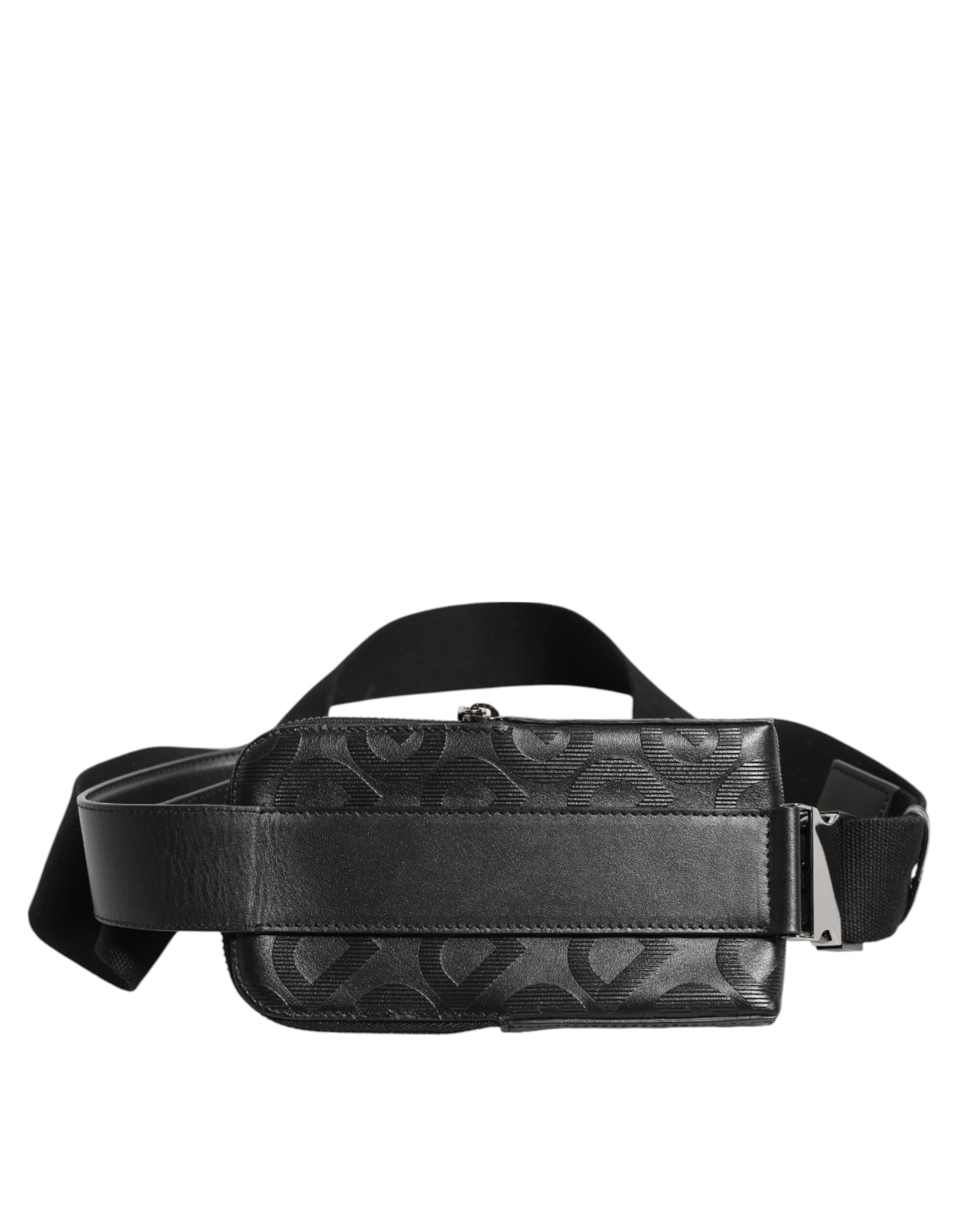 Dolce & Gabbana Gray DG Logo Mania Purse Phone Belt Waist Men Borse Bag - ACCEXO