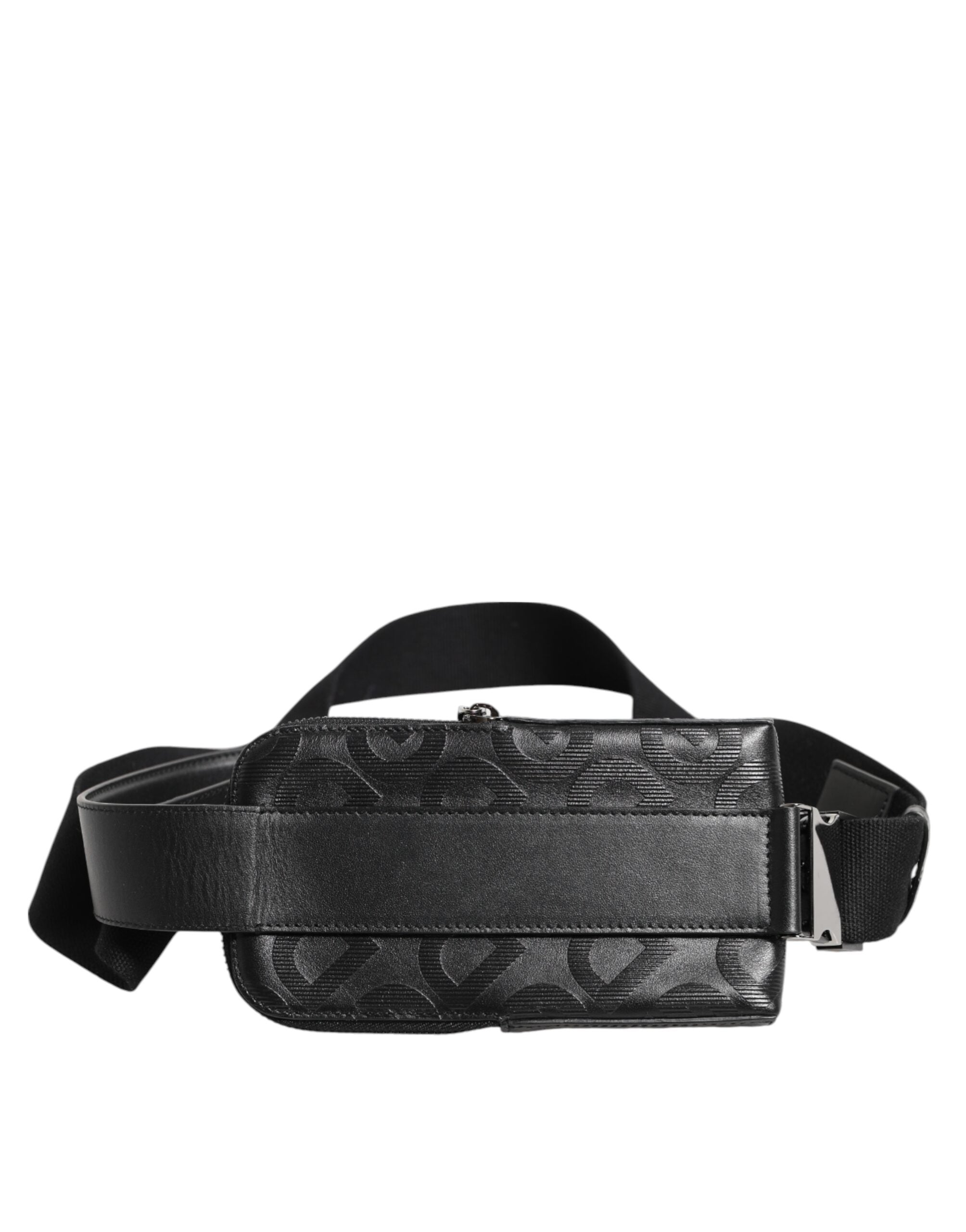 Dolce & Gabbana Gray DG Logo Mania Purse Phone Belt Waist Men Borse Bag - ACCEXO
