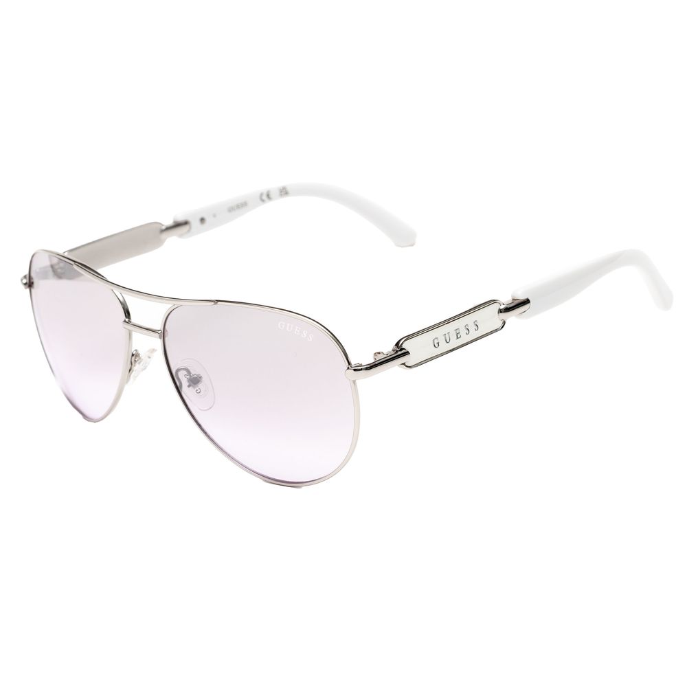 Guess Gray Metal Women Sunglasses