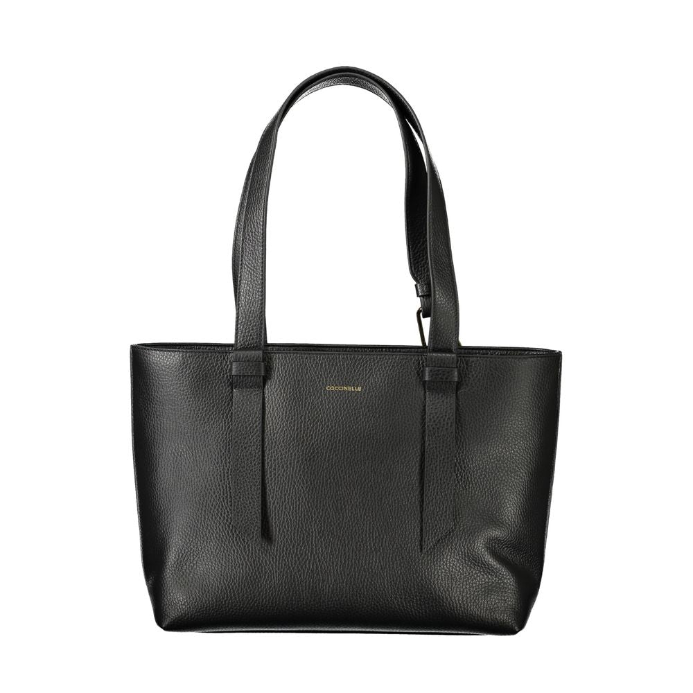 Coccinelle Black Leather Handbag - ACCEXO