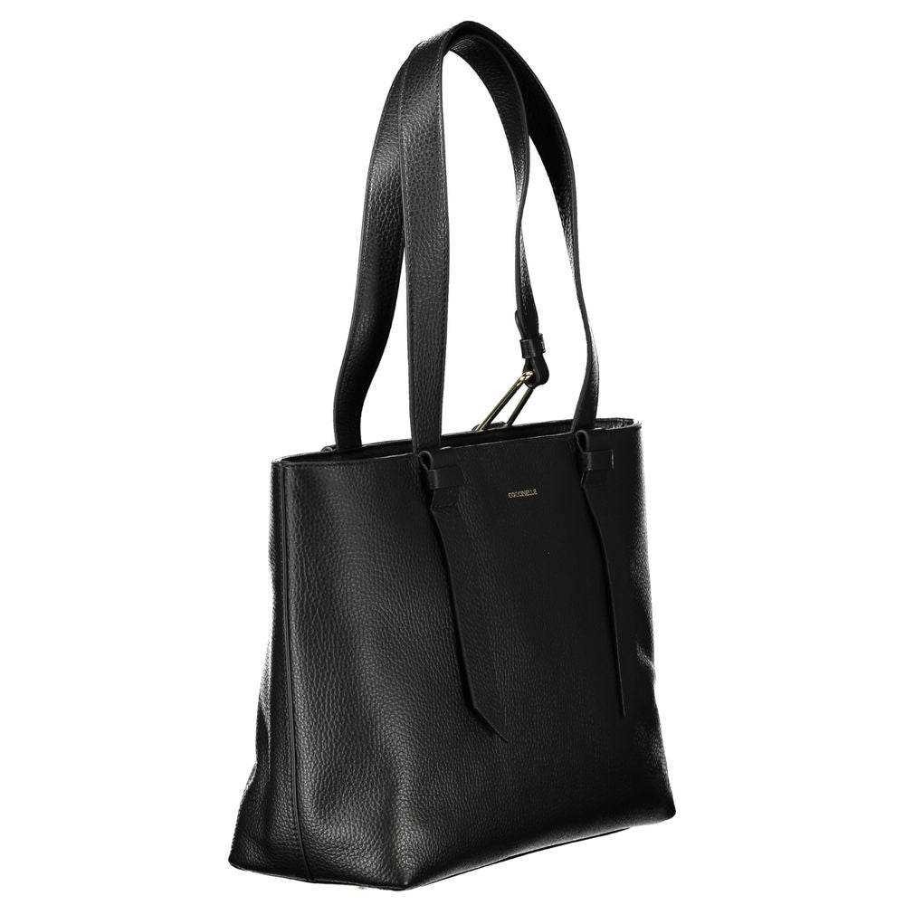 Coccinelle Black Leather Handbag - ACCEXO
