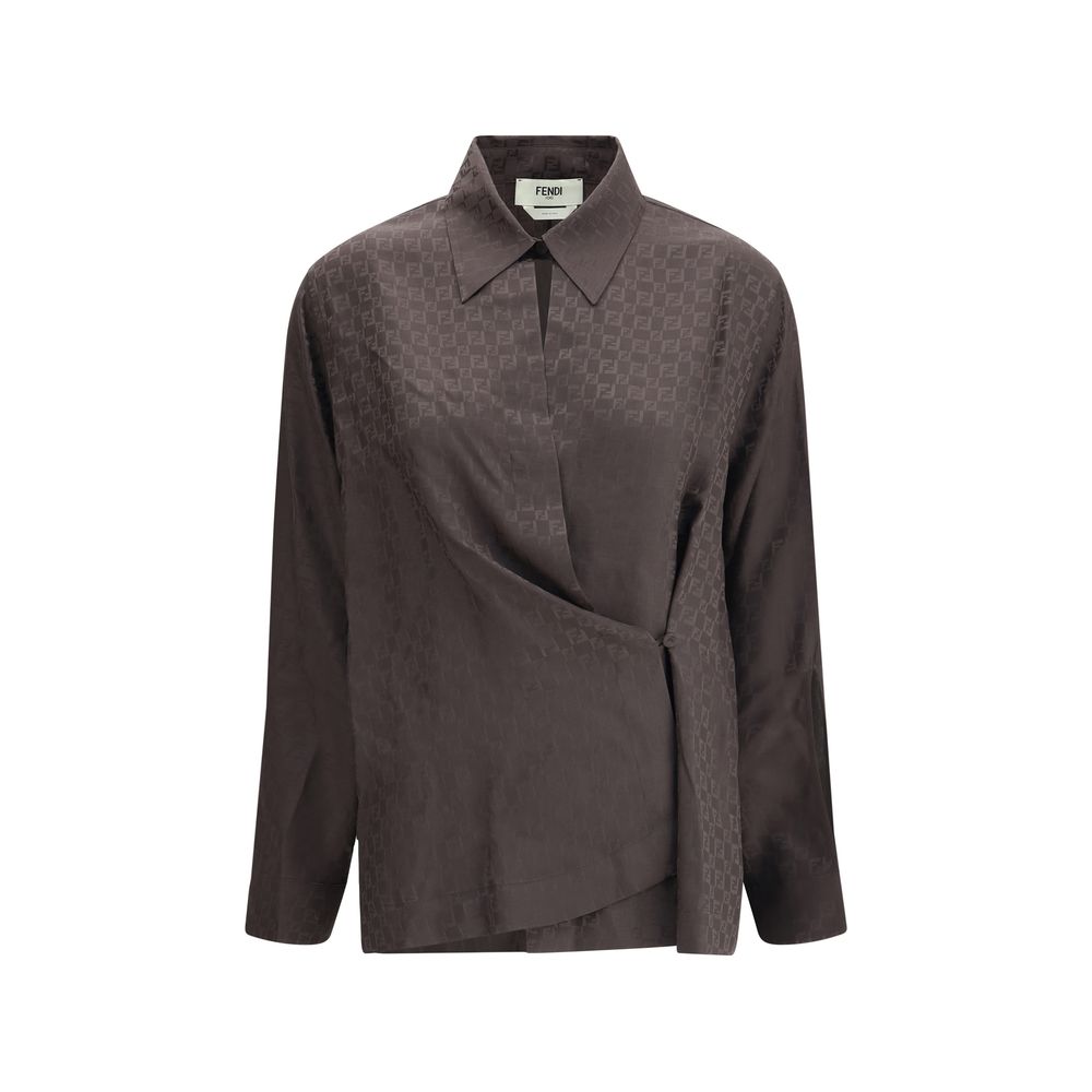 Fendi Silk jacquard Shirt - ACCEXO