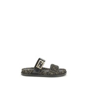 Fendi FF fabric sandal - ACCEXO