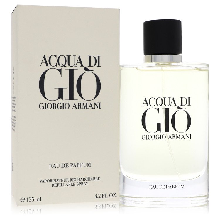 Acqua Di Gio Cologne By Giorgio Armani Eau De Parfum Refillable Spray