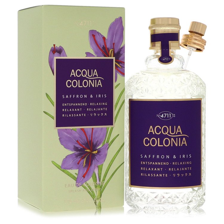 4711 Acqua Colonia Saffron & Iris Perfume By 4711 Eau De Cologne Spray