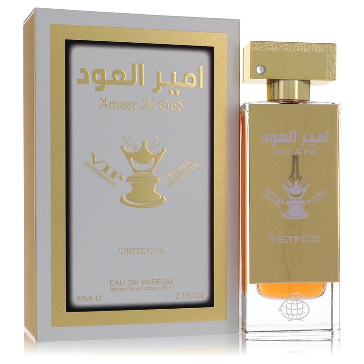 Ameer Al Oud Vip Original White Oud Cologne By Fragrance World Eau De Parfum Spray (Unisex)