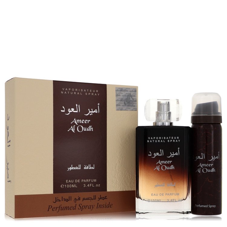 Ameer Al Oudh Cologne By Lattafa Gift Set