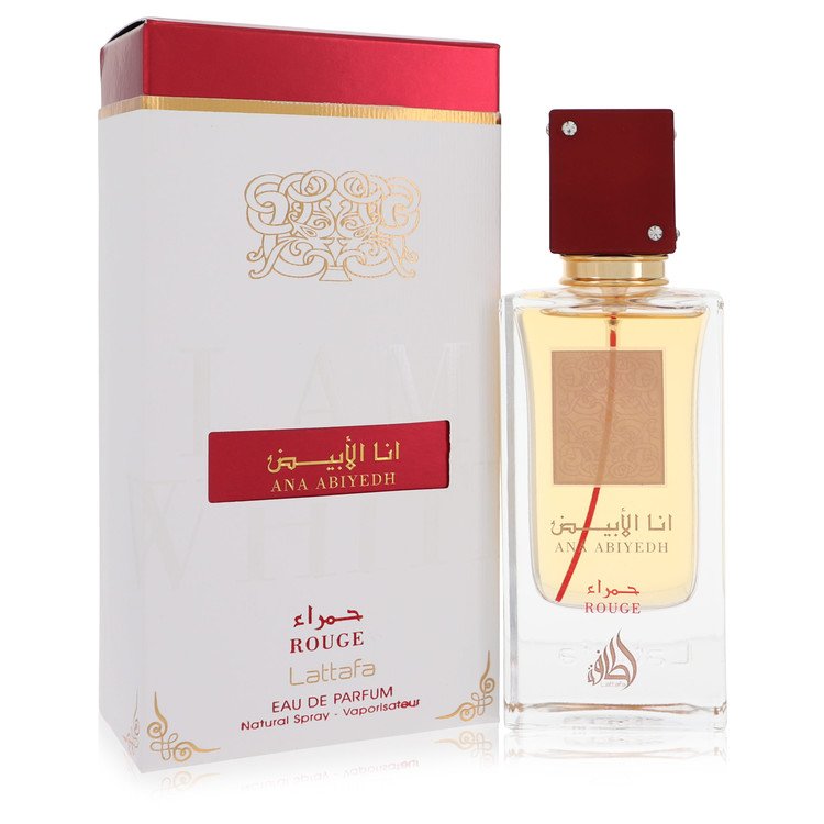 Ana Abiyedh I Am White Rouge Perfume By Lattafa Eau De Parfum Spray (Unisex)