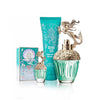 ANNA SUI FANTASIA MERMAID 3 PCS SET FOR WOMEN: 1.7 EAU DE TOILETTE SPRAY + 5 ML EAU DE TOILETTE MINI + 3 OZ BODY LOTION BY ANNA SUI