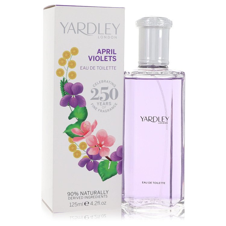 April Violets Perfume By Yardley London Eau De Toilette Spray