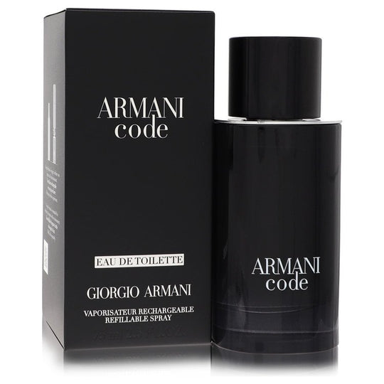 Armani Code Cologne By Giorgio Armani Eau De Toilette Spray Refillable