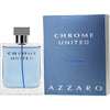 AZZARO CHROME UNITED 3.4 EAU DE TOILETTE SPRAY FOR MEN