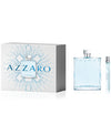 AZZARO CHROME 2 PCS SET FOR MEN: 6.8 EAU DE TOILETTE SPRAY + 0.33 EAU DE TOILETTE SPRAY