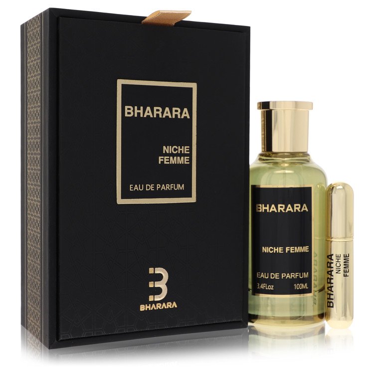 Bharara Niche Femme Perfume By Bharara Beauty Eau De Parfum Spray + Refillable Travel Spray