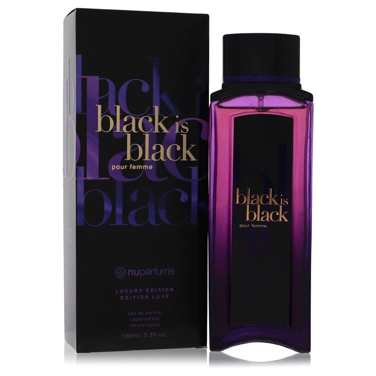 Black Is Black Perfume By Nu Parfums Eau De Parfum Spray