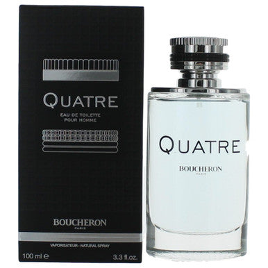 Boucheron Quatre 3.4 Eau De Toilette Spray For Men - ACCEXO