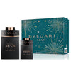 BVLGARI MAN IN BLACK 2 PCS SET: 3.4 EAU DE PARFUM SPRAY + 0.5 EAU DE PARFUM SPRAY BY BVLGARI