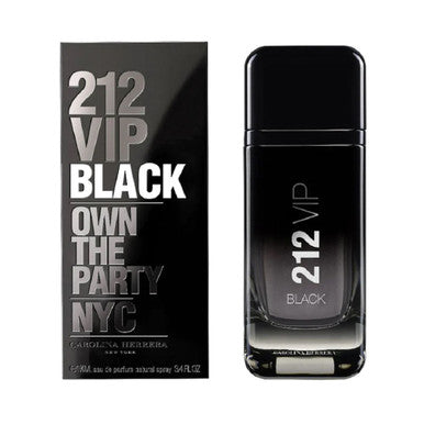 Carolina Herrera 212 Vip Black 3.4 Eau De Parfum Spray For Men - ACCEXO