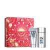 212 2 PCS SET FOR MEN: 3.4 EAU DE TOILETTE SPRAY + 3.4 AFTER SHAVE GEL.