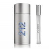 212 2 PCS SET FOR MEN: 3.4 EAU DE TOILETTE SPRAY + 0.34 EAU DE TOILETTE SPRAY