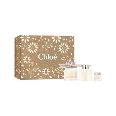 Chloe Signature 3 Pcs Set For Women: 2.5 Edp Sp + 3.4 Body Lotion + 5 Ml Eau De Parfum Mini. - ACCEXO